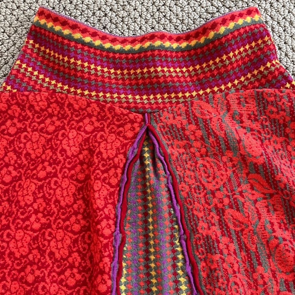 IVKO Multicolor Wool Skirt - Picture 2 of 9
